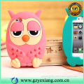 High Quality Mobile Phone 3D Owl Silicon Cover For Samsung J5 Rubber Case